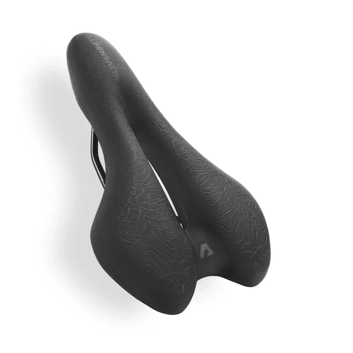 Ergonomischer Unisex-Fahrradsattel mit Memory Foam für maximalen Komfort beim Radfahren und E-Bike-Fahren.