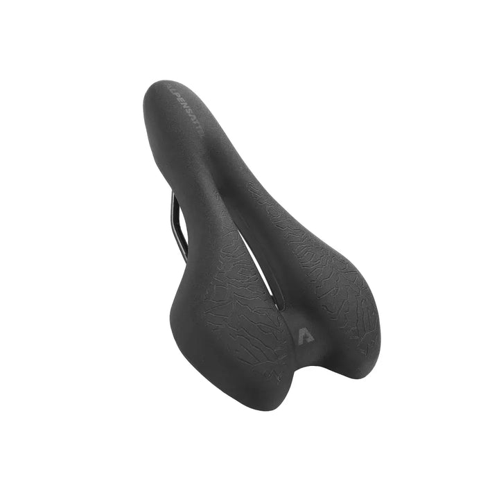 Anatomischer Fahrradsattel für Damen & Herren mit Druckentlastung und Memory Foam für optimalen Fahrkomfort.