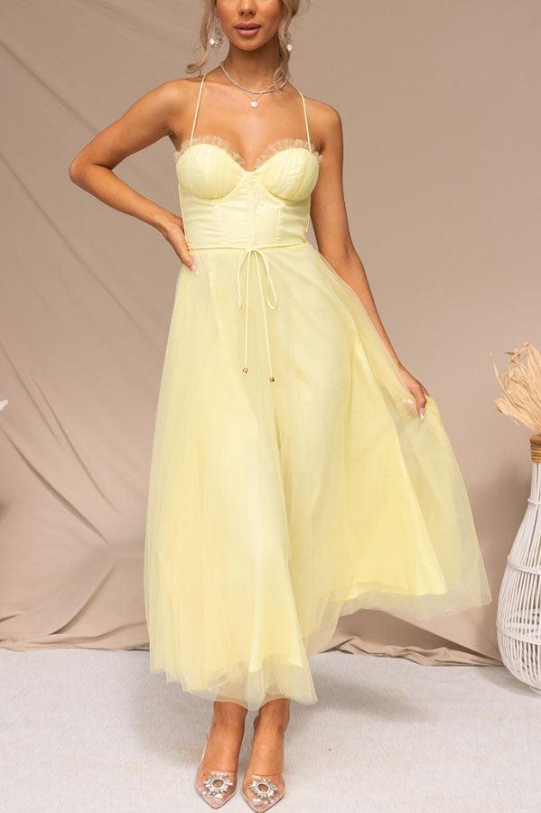 Komfortables Damen Maxikleid, ärmellos mit Trägern, vielseitig für jeden Tag.