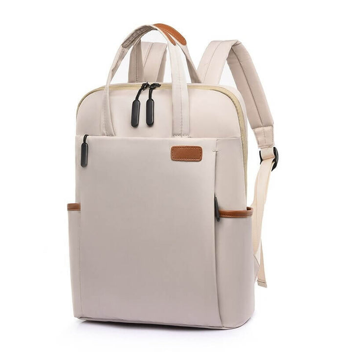 Gepolsterter, leichter Rucksack, diebstahlsicher & wasserabweisend, optimal für Laptop.