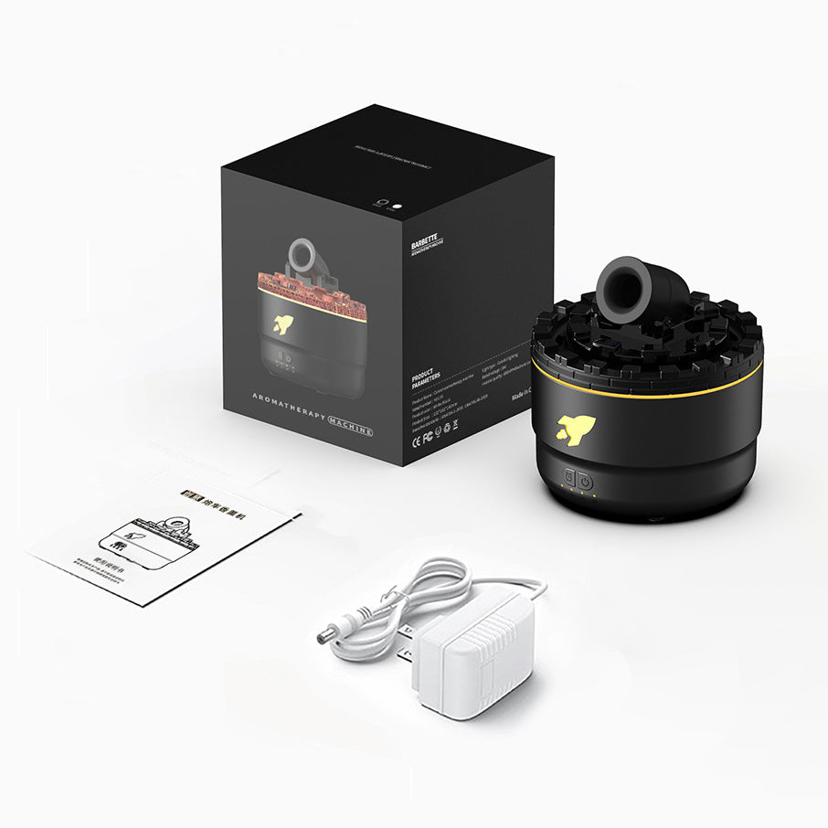 Vielseitiger LavaGlow Aroma-Diffuser, Luftbefeuchter und Nachtlicht – alle Funktionen für Ihr Wohlbefinden.
