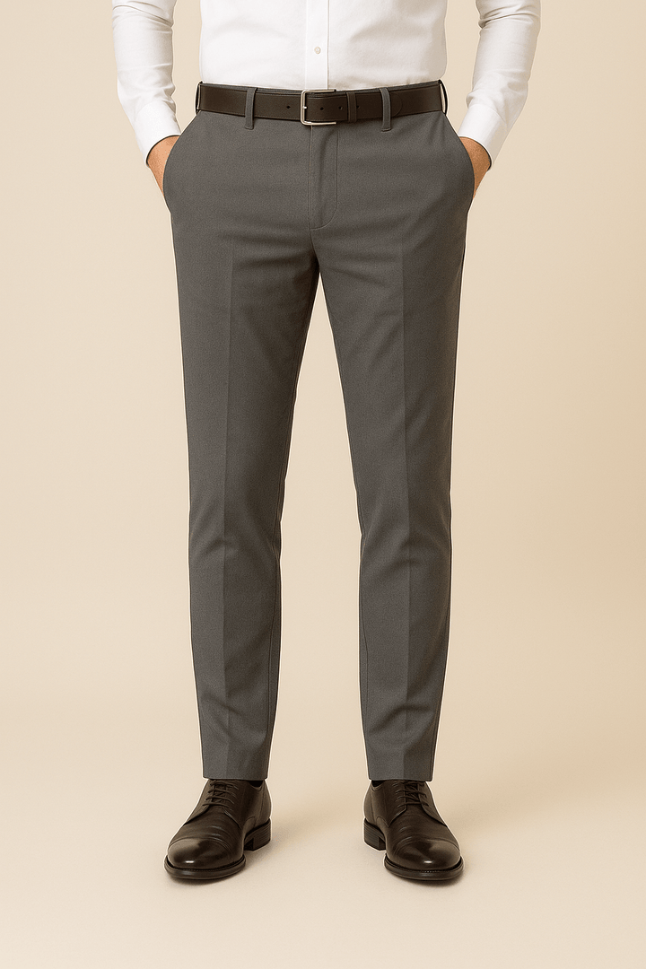 Elegante Business Herren Slim Fit Hose für einen professionellen & modernen Smart Casual Look.