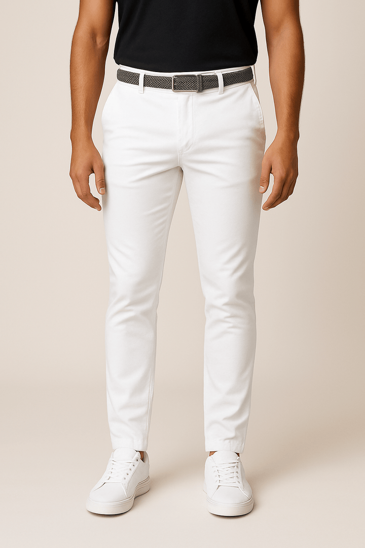 Stylische Herren Freizeithose Willie in Grau, super bequem dank Stretch, perfekt für entspannte Tage.