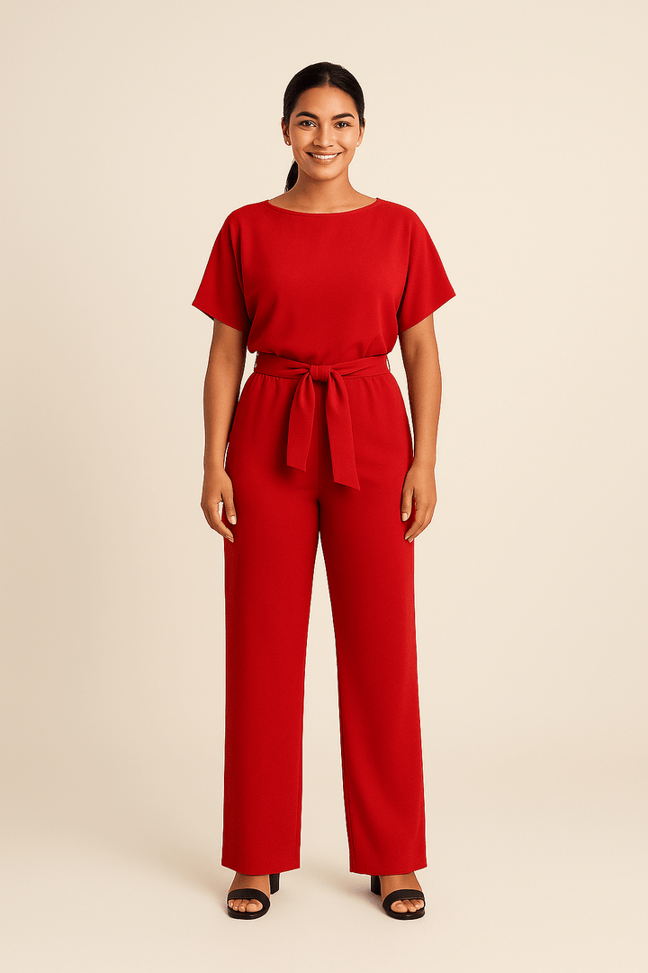 Vielseitiger Damen Overall, kombinierbar für Alltag, Büro & festliche Events. Komfortable Damenmode.