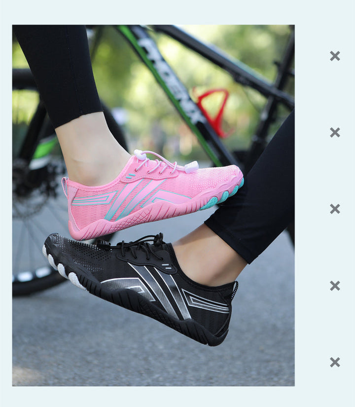 FlexStep Barfußschuh: Stylischer Damenschuh, leicht & flexibel, perfekt als Alltagsschuh oder für Yoga.