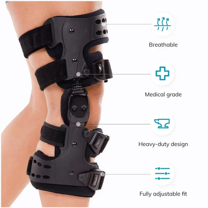 Kniebandage für maximale Knie-Entlastung, ideal bei Gelenkschmerzen und zur Prophylaxe im Alltag.