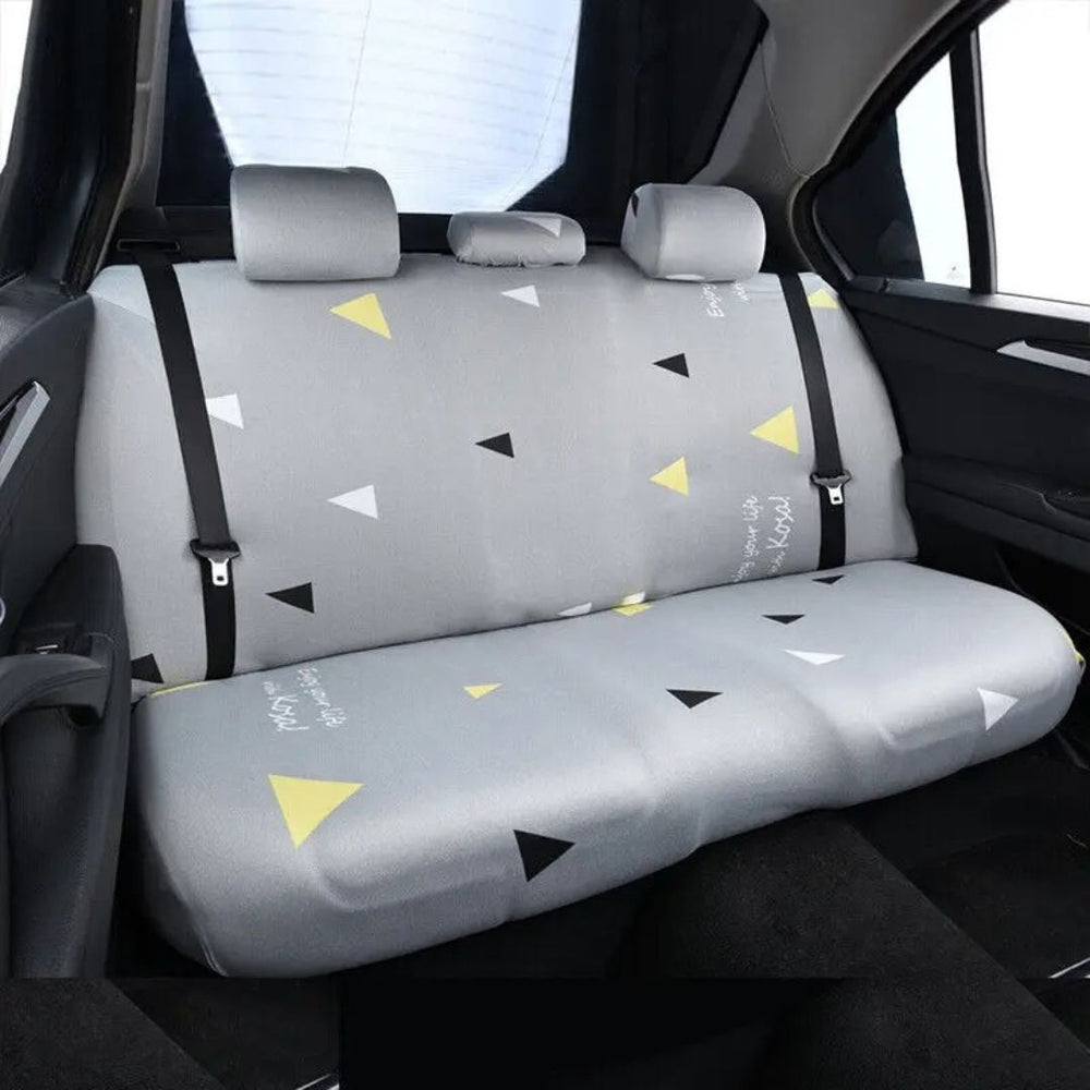 Strapazierfähige Hunde-Rücksitzschondecke aus wasserdichtem Material. Ideal für sicheren Transport im Auto.