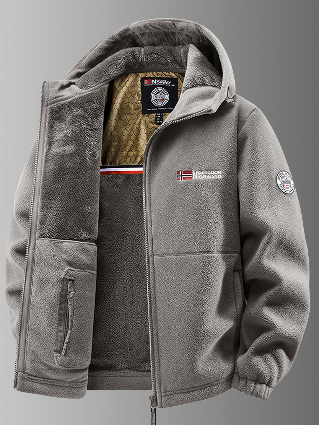 Moderne Herren Winterjacke für Freizeit & Reisen. Warm, atmungsaktiv & wetterfest für kalte Tage.