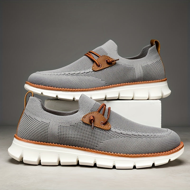 Atmungsaktive Herren Slip-On Sneaker, leicht & flexibel, mit guter Griffigkeit für den Alltag.