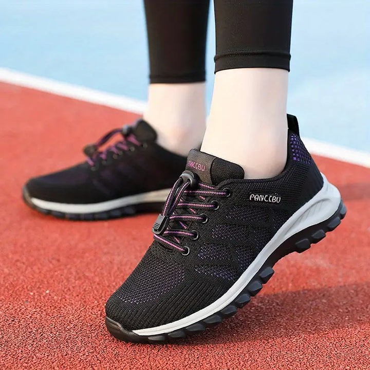 Stylische Damen Alltagsschuhe: Orthopädische Sneaker mit fußfreundlichem Design & guter Dämpfung.