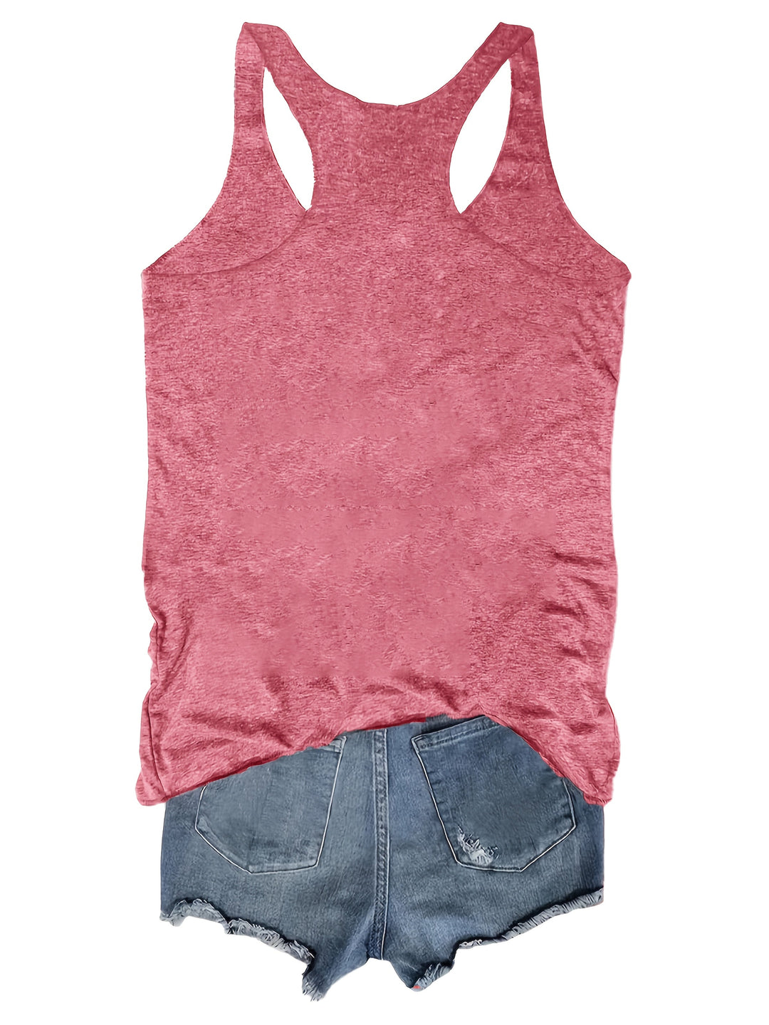 Trendiges Damen Tanktop mit Wildblumen-Print für den Sommer, ideal für Alltag und Urlaub.