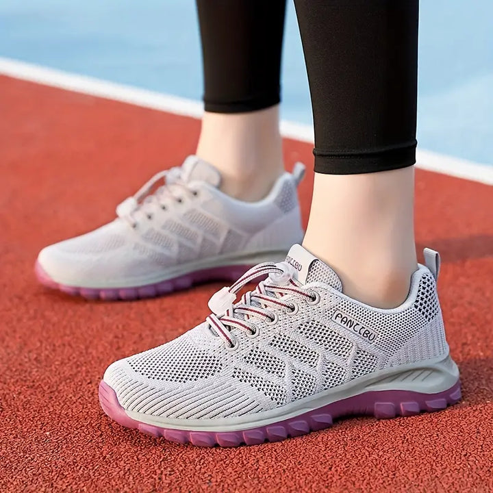 Elegante Damen Orthopädische Sneaker, bequeme Schuhe mit Fußgewölbeunterstützung für optimalen Halt.
