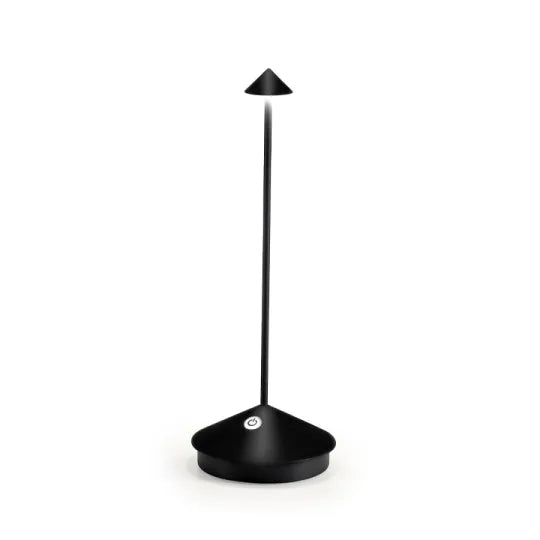 Stilvolle kabellose LED-Lampe. Dimmbares Akzentlicht für Innenbereiche, USB-aufladbar.