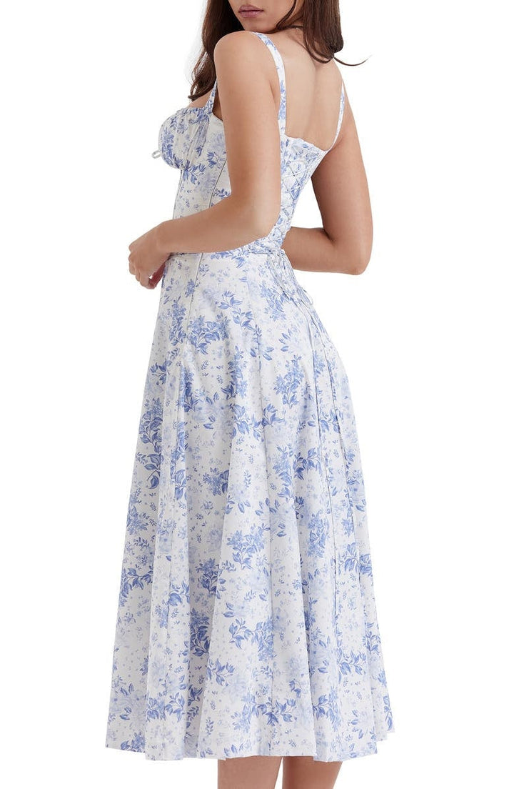 Strandmode Isabella: Bustier Sommerkleid, figurschmeichelnd und komfortabel.