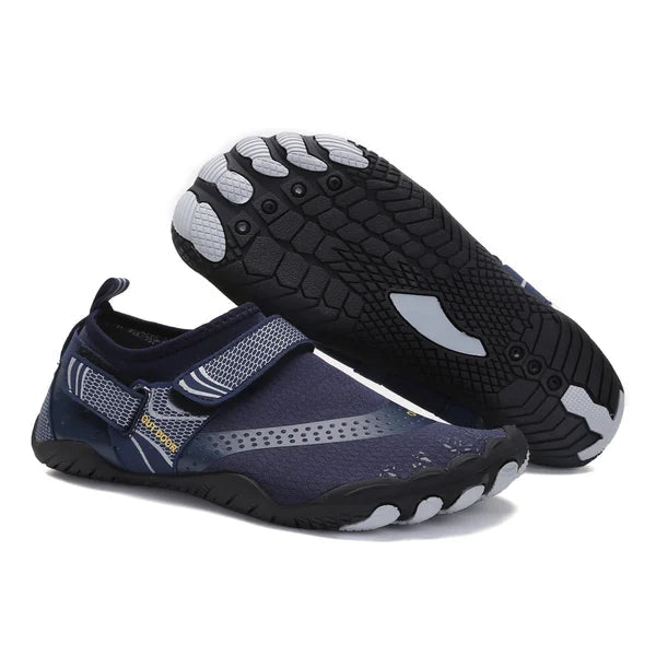 Unisex Barfuß-Wasserschuhe, schnelltrocknend & rutschfest, ideal für Strand, Pool und Outdoor-Sportarten.