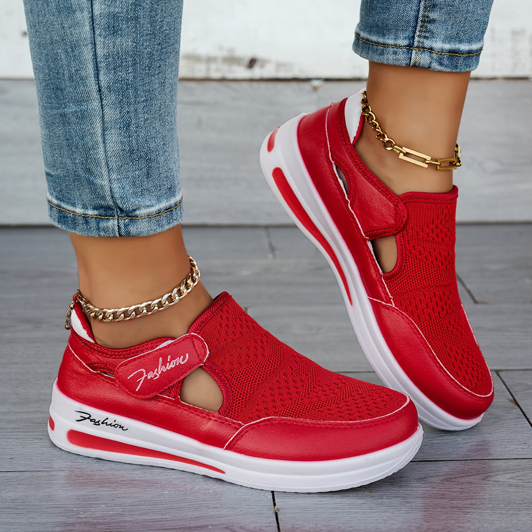 Stützende Damen Slip-on-Sneaker, sehr bequem & atmungsaktiv. Die perfekten Alltagsschuhe.