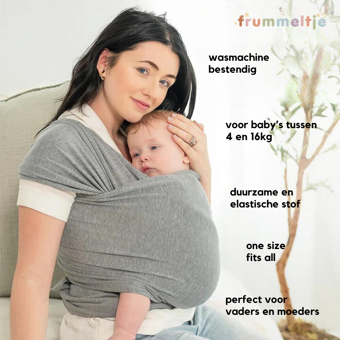 Moderne Babytrage in verschiedenen Farben, ergonomisch und komfortabel für Baby & Eltern.