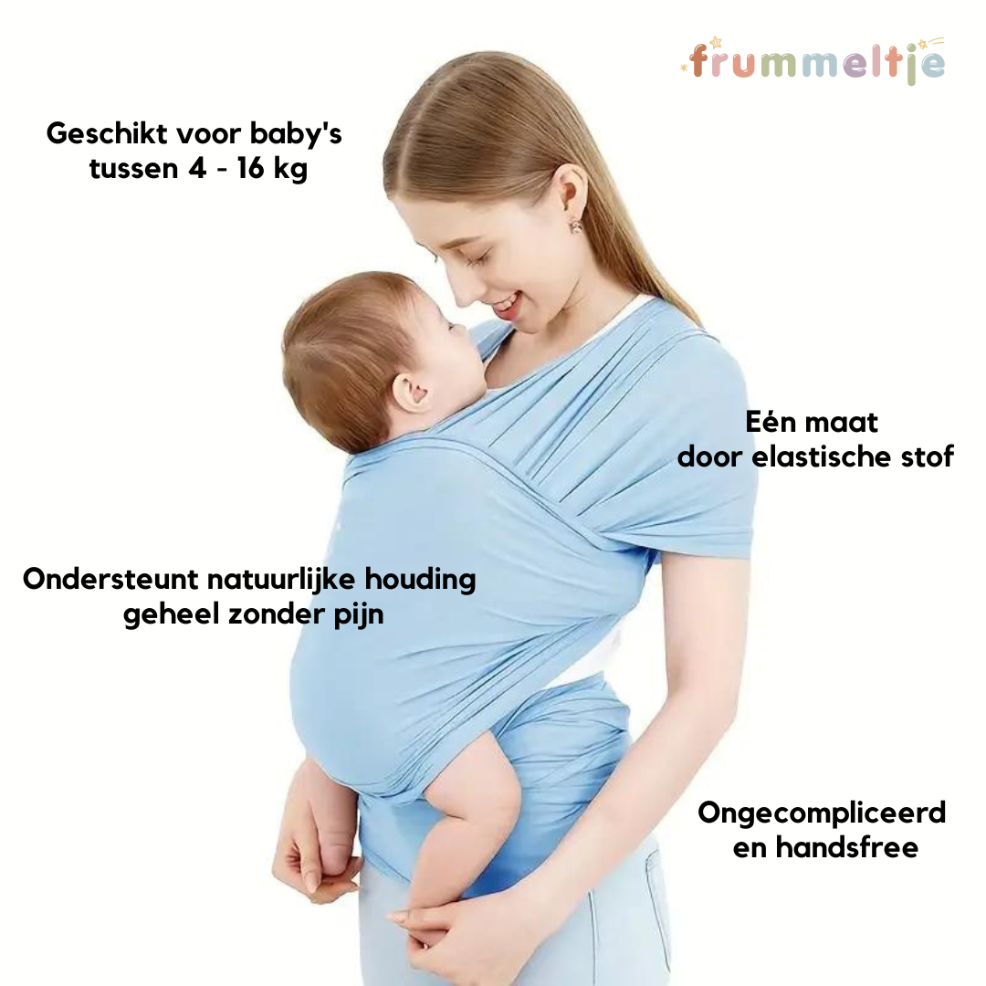 Eltern-Baby-Komfort: Ergonomische Babytrage, die den Rücken entlastet und Nähe fördert.