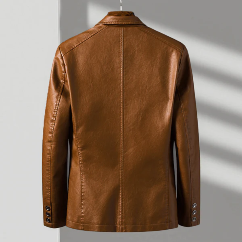 Elegante Herren Übergangsjacke im Vintage-Stil für einen zeitlosen Look; vielseitige Freizeitjacke.