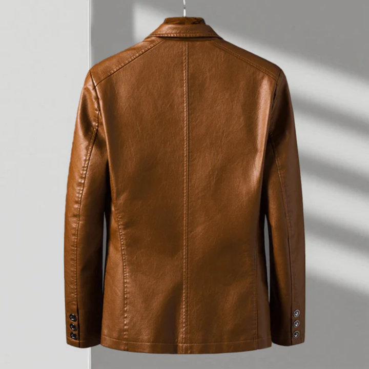 Elegante Herren Übergangsjacke im Vintage-Stil für einen zeitlosen Look; vielseitige Freizeitjacke.