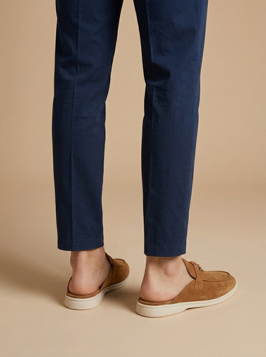 Bequeme Herren Loafers: Elegante Mules für Sommer & Freizeit. Perfekte Slip-On Freizeitschuhe für Männer.