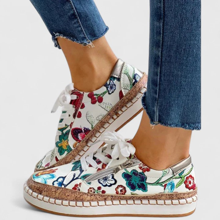 Damen Ergonomische Schuhe für bequemen Alltagskomfort. Leichte, stützende Freizeitschuhe für Frauen.
