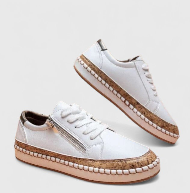 Bequeme, rutschfeste Damenschuhe für langen Alltagskomfort. Ergonomische Freizeitschuhe, ideal zum Gehen.