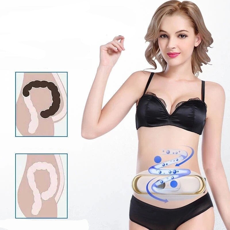 Elektrisches Bauchmassagegerät mit Vibrationsfunktion für Herren & Damen zur Taillenformung & Abnahme.