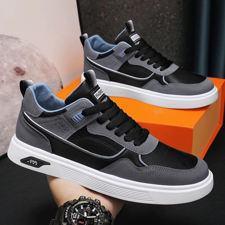 Moderne Herren Komfortschuhe: Atmungsaktive Low-Top Sneaker im Urban Casual Stil, perfekt für den Alltag.