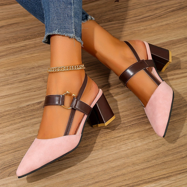 Stylische orthopädische Sandalen Gabrielle für Damen, bieten Gesundheit & Komfort mit Absätzen.