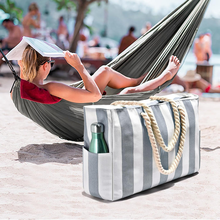 Übergroße Damen Strandtasche, wasserdicht & sanddicht. Für den perfekten Urlaubstag.