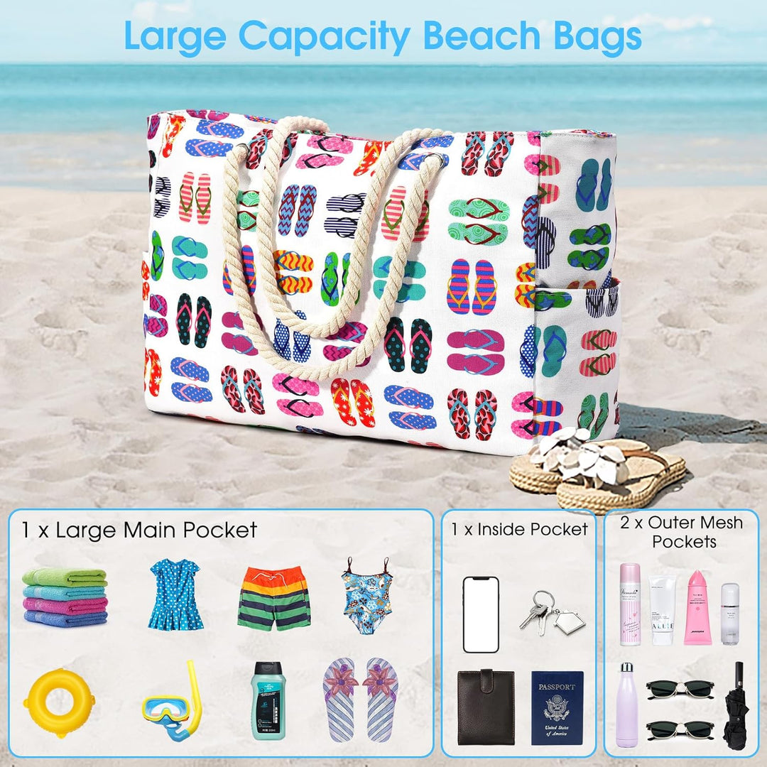 Praktische Reisetasche für Damen, übergroß, wasserdicht. Für Abenteuer am Strand.