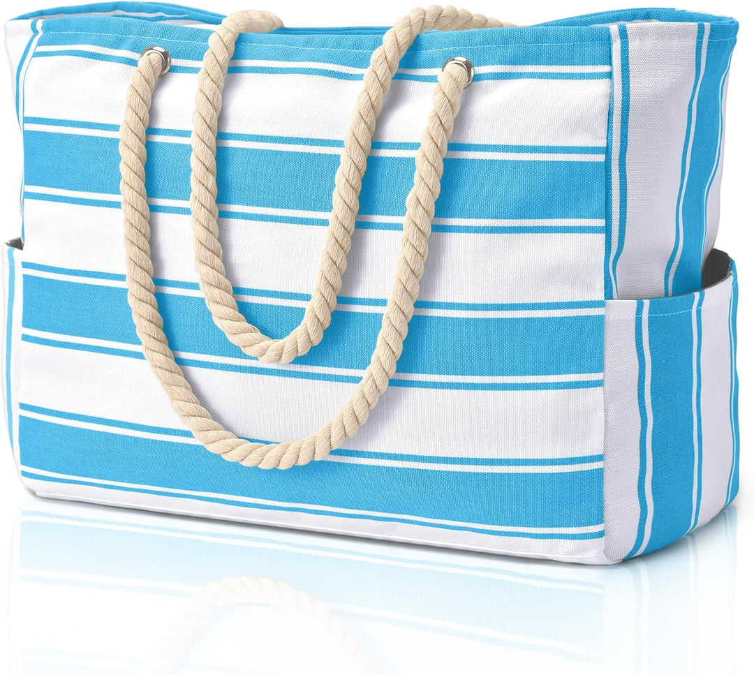 Große Damen Tote Bag, wasserdicht und sanddicht. Immer bereit für das nächste Abenteuer.