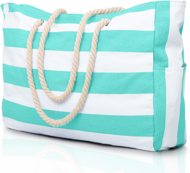 Robuste Badetasche für Damen, geräumig, wasserdicht. Perfekt für Schwimmbad & Freizeit.