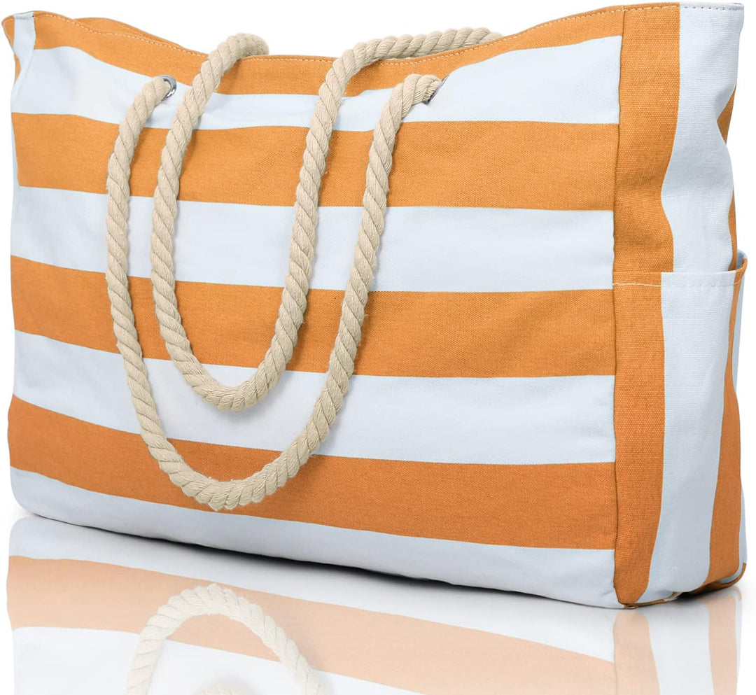 Stylische Strandtasche für Damen, sanddicht & wasserdicht. Perfekt für den Tag am Meer.