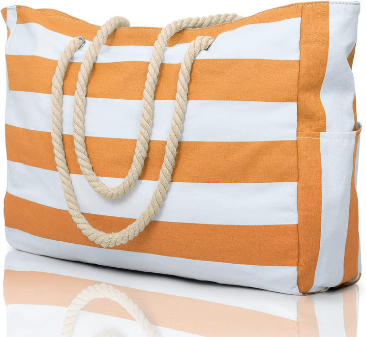 Stylische Strandtasche für Damen, sanddicht & wasserdicht. Perfekt für den Tag am Meer.