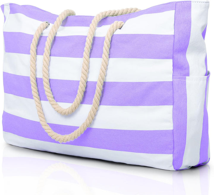Praktische Reisetasche für Damen, übergroß, wasserdicht. Für spontane Sommerausflüge.