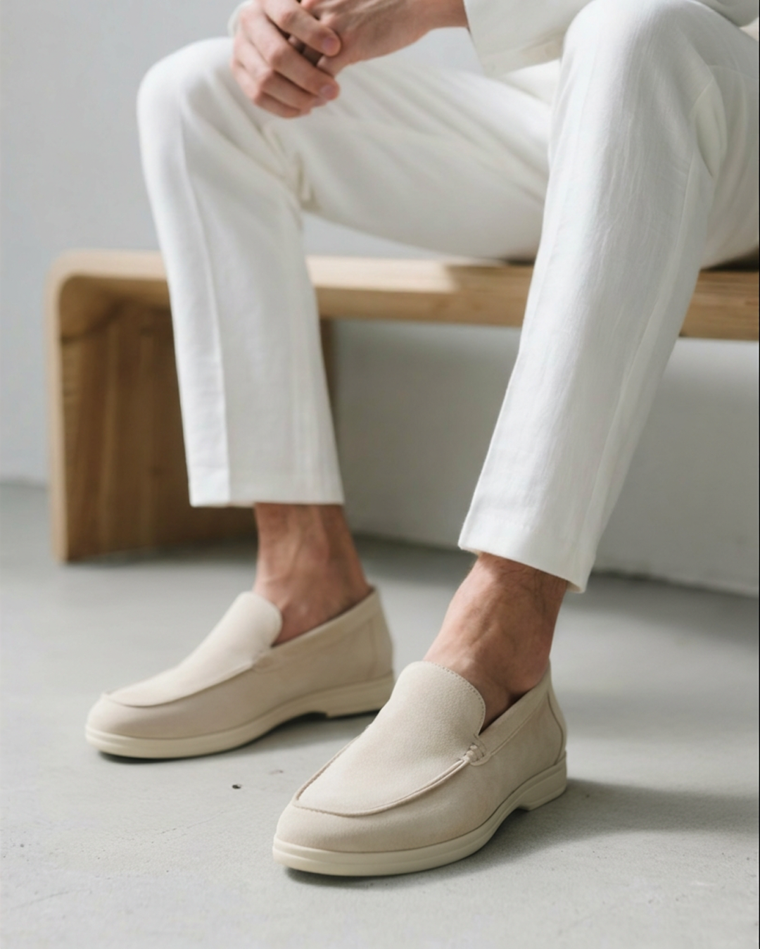 Komfortable Freizeitschuh-Loafer, stilvolle Unisex-Slipper für jeden Tag.