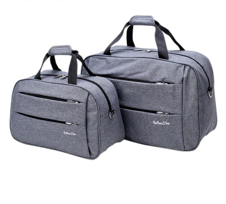 Hochwertige Unisex Handgepäcktasche, flexibel, kompakt & wasserabweisend für moderne Reisende.