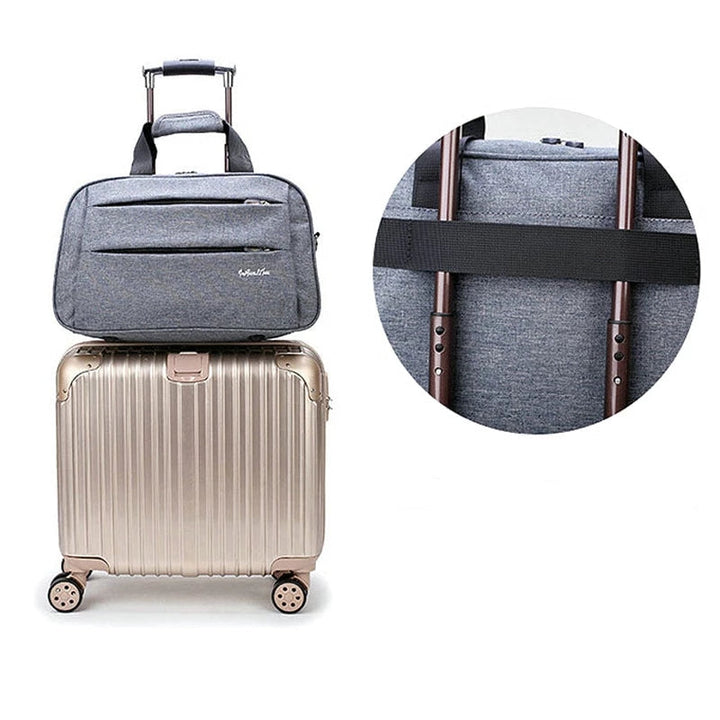 Unisex Reisetasche, als Handgepäck geeignet, kompakt & leicht für alle Reisenden.