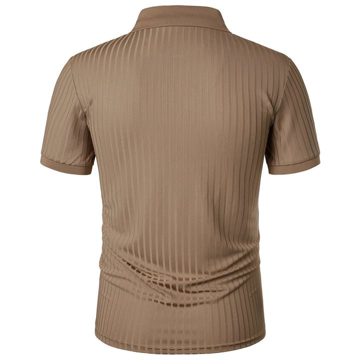 Vielseitiges kurzärmliges Herren Poloshirt, bequem, atmungsaktiv, perfekt für jede Freizeitaktivität.