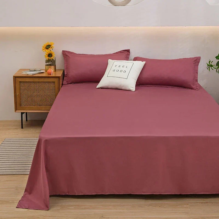 Weicher, knitterfreier Leinen-Bettbezug für entspannten Schlaf; luxuriöse Heimtextilie für Ihr Schlafzimmer.