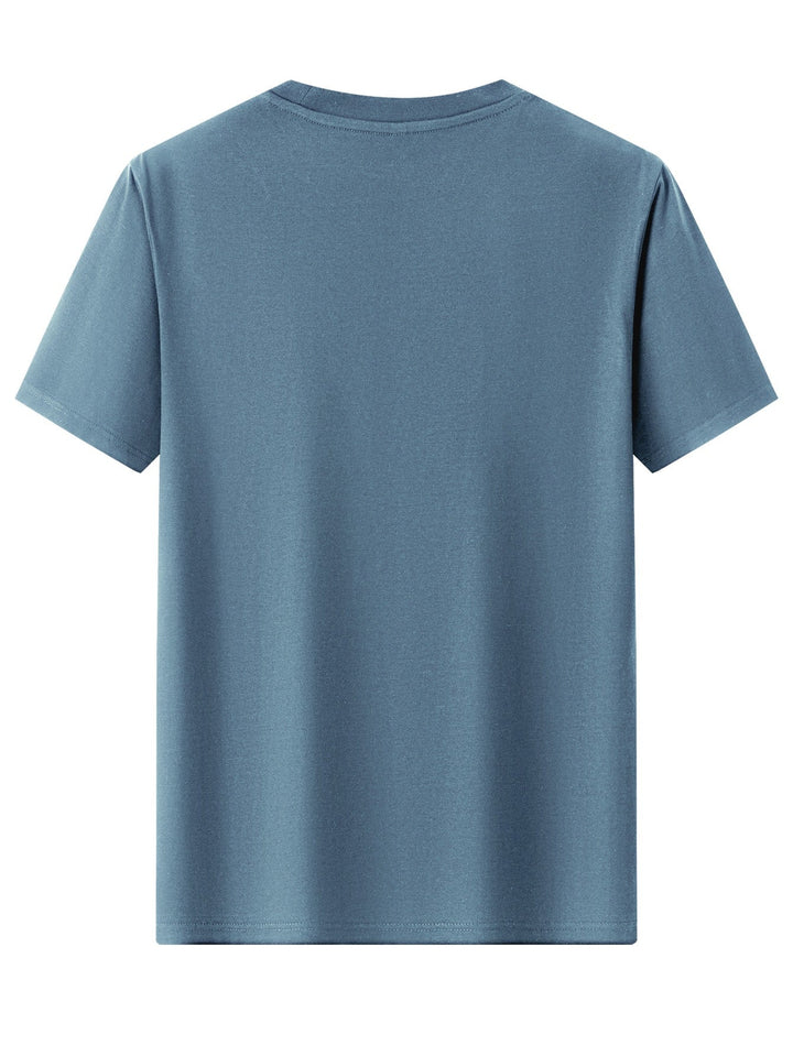 Retro Herren T-Shirt mit lässigem Vintage-Print. Kurzarmshirt für Männer, perfekt für Alltag & Freizeit.
