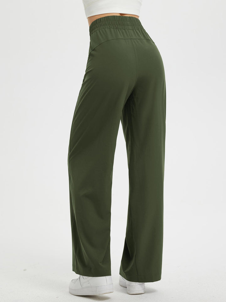 Stilvolle Damen Freizeithose, weites Bein, UV-Schutz, leicht & schnelltrocknend.