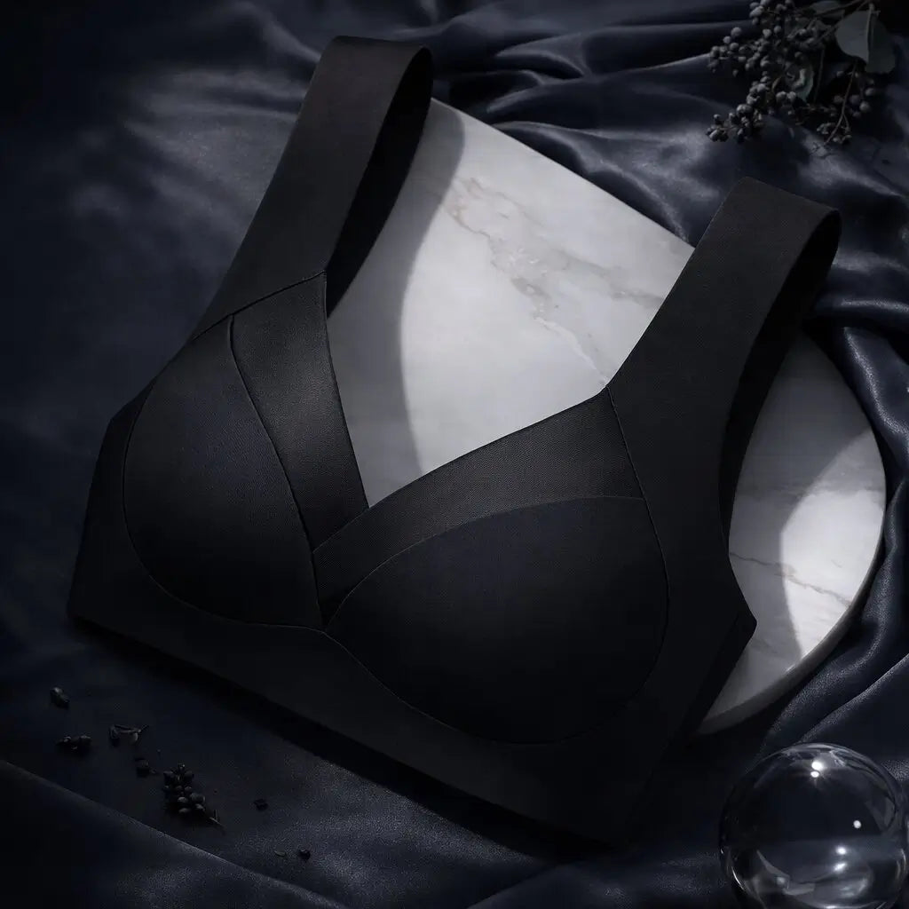 Nahtloser Damen Push-up BH: Bügelloser Komfort BH für glatte Optik und den ganzen Tag Bequemlichkeit.