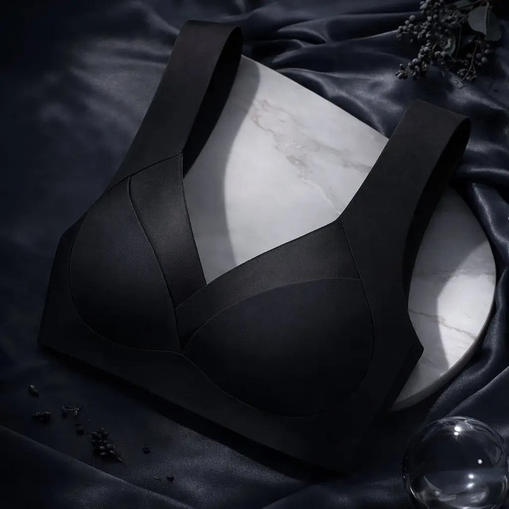 Nahtloser Damen Push-up BH: Bügelloser Komfort BH für glatte Optik und den ganzen Tag Bequemlichkeit.