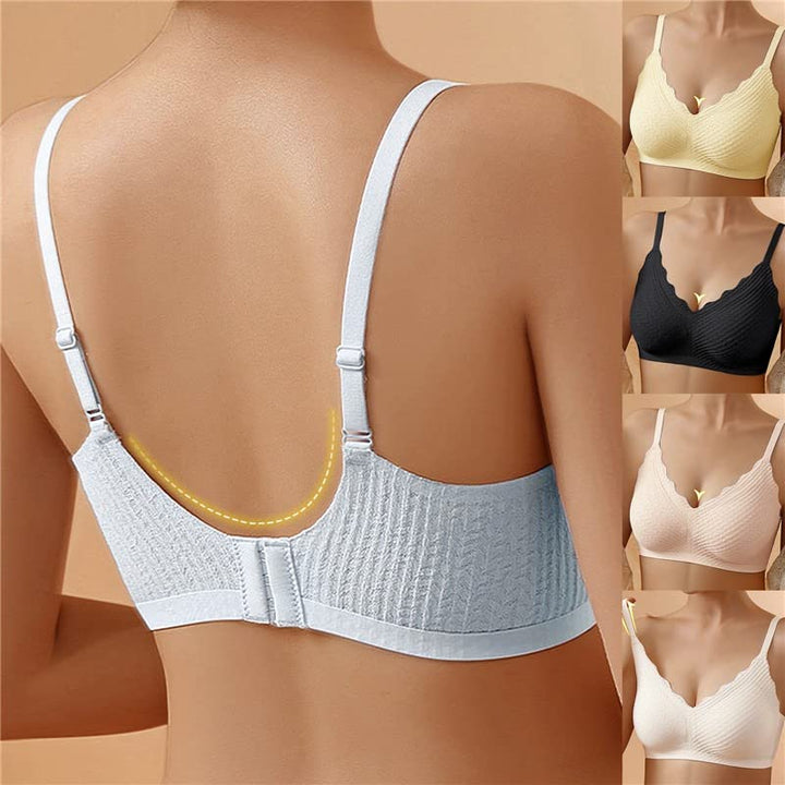 Vielseitiger Damen Push-up BH, bügellos & nahtlos. Schweißabsorbierend und komfortabel für jede Frau.