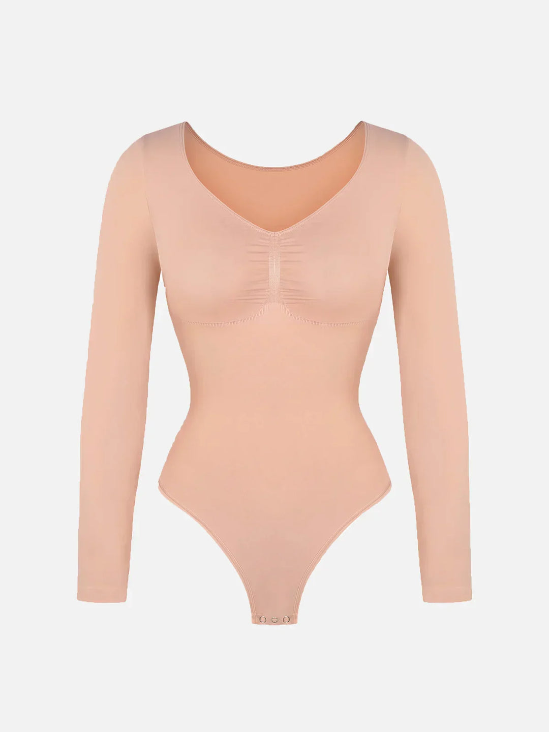 Vielseitiger, figurformender Damen Bodysuit mit Langarm, passt perfekt zu jedem Outfit.