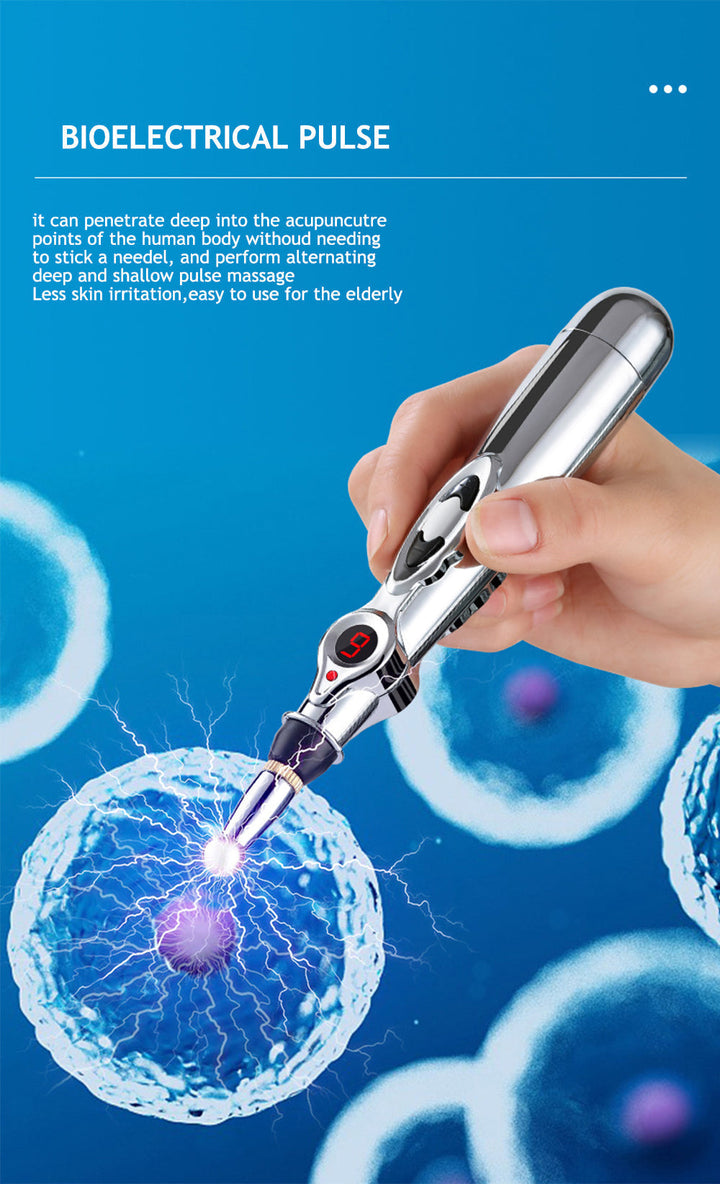 Elektronischer Akupunktur Pen; innovative Technologie für effektive Meridian-Massage.