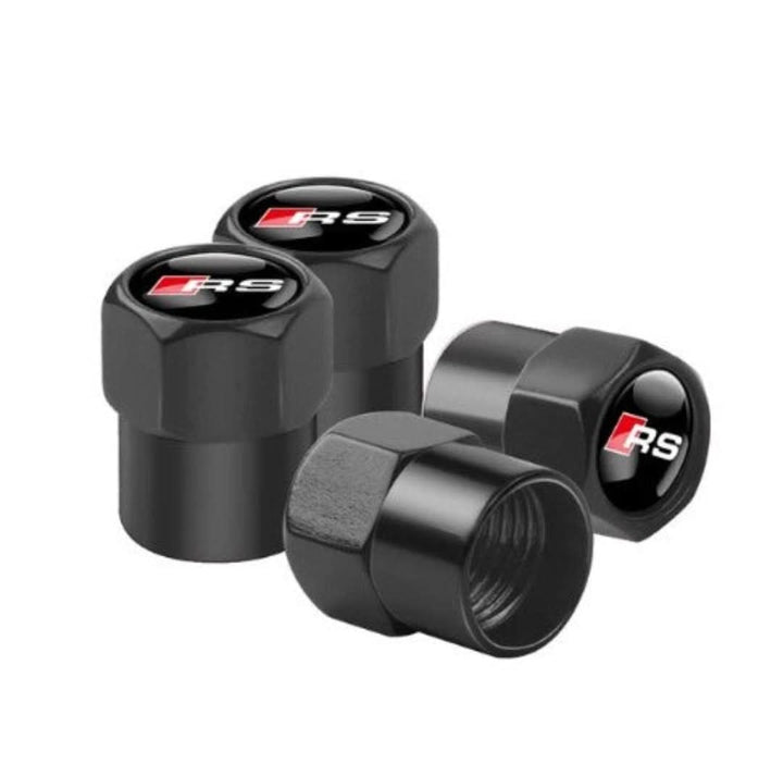 Robustes Ventilkappen Set für alle gängigen Reifenventile, verbessert die Fahrzeug-Optik.
